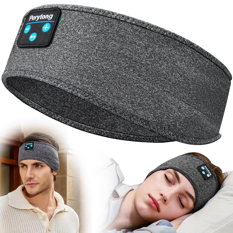 Perytong Sleep Headband Headphones - Bluetooth Headphones for Sleep, Workout, Running, Yoga, Travel, Insomnia