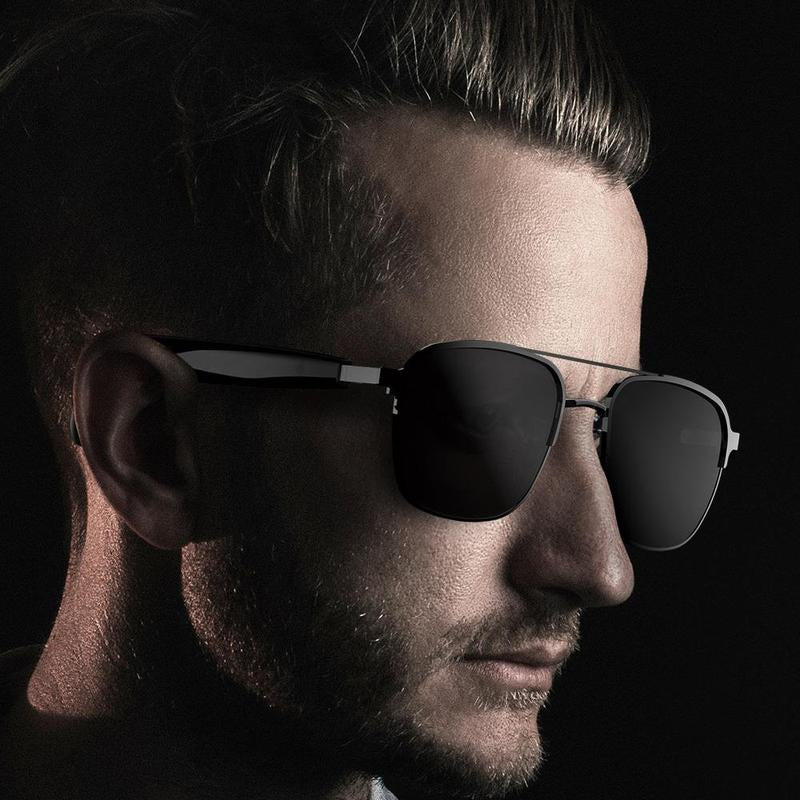 Multifunctional Smart Glasses, Touch Control Smart Sunglasses, Wireless Sunglasses, Bluetooth-Compatible Smart Glasses for Men & Women, Wearable