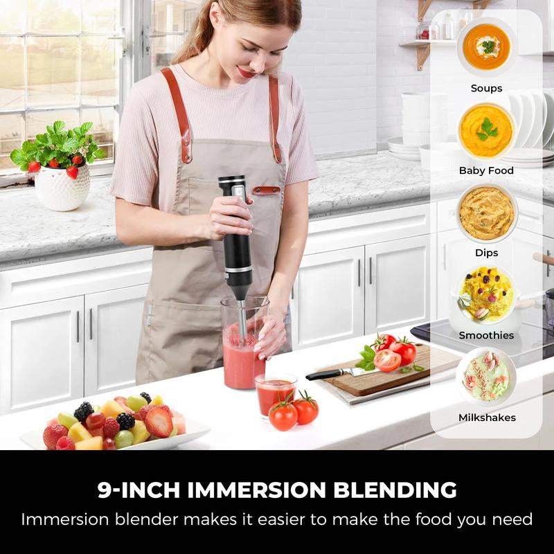 Pukomc Cordless Hand Mixer and Mixer - 12 Speeds, BPA Free, Dishwasher Safe - Versatile for Whipping, Mixing, Whipping Egg Whites, Cake Batter, Cookies and Cream | Cordless and Lightweight