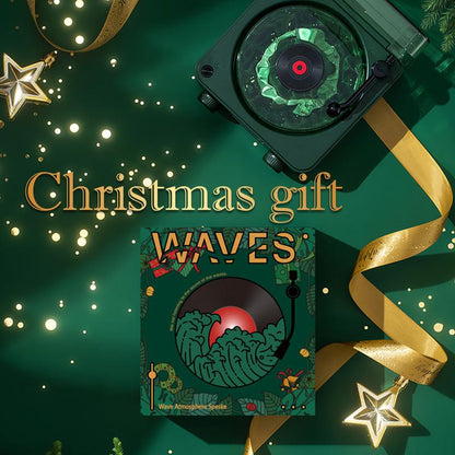 Wireless Speaker Light, Multifunctional Desktop Speaker with USB Port & AUX Input,Player Bluetooth Speaker with Environment Light Adjustment Modes, Halloween Gifts,1 Pack