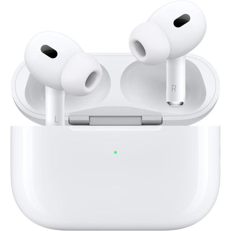 Apple Airpods Pro (2Nd Generation) Wireless Ear Buds with USB-C Charging, up to 2X More Active Noise Cancelling Bluetooth Headphones, Transparency Mode, Adaptive Audio, Personalized Spatial Audio