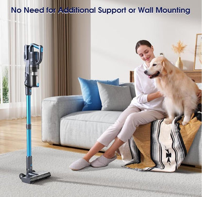 35,000Pa Cordless Vacuum Cleaner, Max 50 Minutes, Lightweight Cordless Cleaners for Home, Stick and Handheld Vacuum for Carpets, Hard Floor, Pet Hair