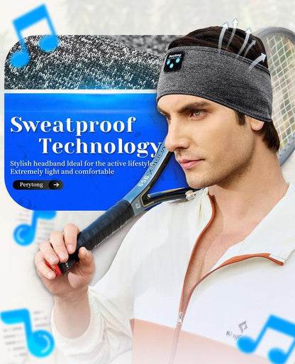 Perytong Sleep Headband Headphones - Bluetooth Headphones for Sleep, Workout, Running, Yoga, Travel, Insomnia