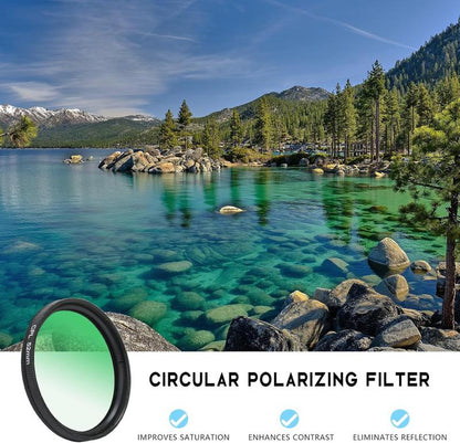 52Mm Clip-0N CPL Phone Cameralens Filter Kit, Circular Polarizerpolarizing Filter Compatible with Mostcell Phones