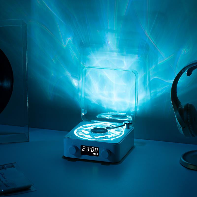 Wireless Speaker Light, Multifunctional Desktop Speaker with USB Port & AUX Input,Player Bluetooth Speaker with Environment Light Adjustment Modes, Halloween Gifts,1 Pack